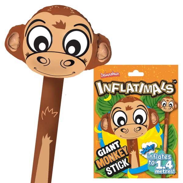 Inflatimals - Monkey from Deluxebase. Giant Inflatable Animal Blow Up