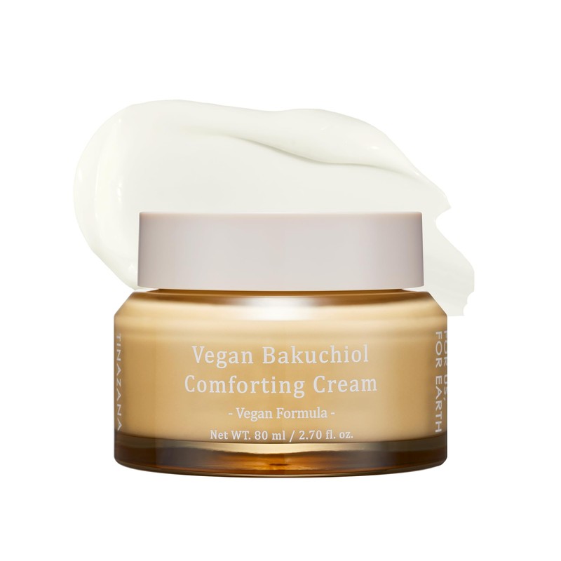 Vegan Bakuchiol Comforting Cream For Replenish and Soothe Senitive Dry