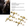 6Pcs Full Closed Guitar Tuning Key Accurate Fast Operation Stable