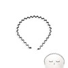 Headband, metal curly iron hairband (WFIDVNO) / 머리띠 머리띠 철제 꼬불이 철헤어밴드 (WFIDVNO)