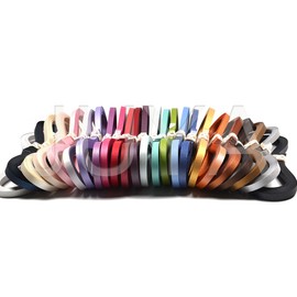 JUYA Metallic Paper Quilling Set 2/3/5/7/10mm Width Available (24 Colors, Paper Width 3mm)