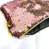 Double-Sided Glitter Pencil Case Reversible Sequin Zipper Pencil Pouch for