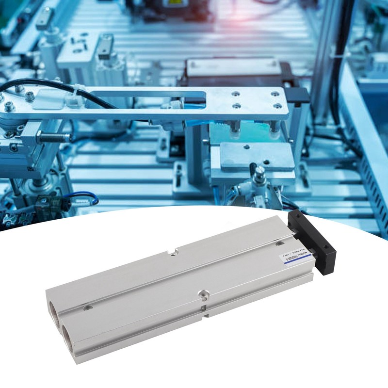 Pneumatic Air Cylinder Double Rod Double Shaft Air Cylinder 20mm