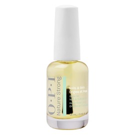 OPI Nature Strong Skincare Glow Up Nail & Cuticle Oil - Natural Origin Formula Cuticle Treatment with Vitamin E - Nail Oil for Damaged Nails