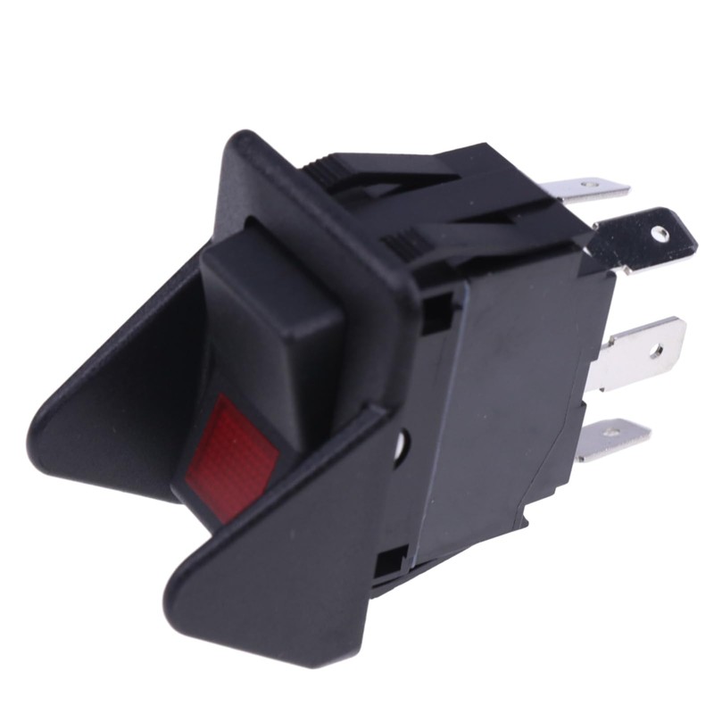 JZGRDN 6 Terminal Rocker Switch 30T37620 Compatible with Muncie Dump