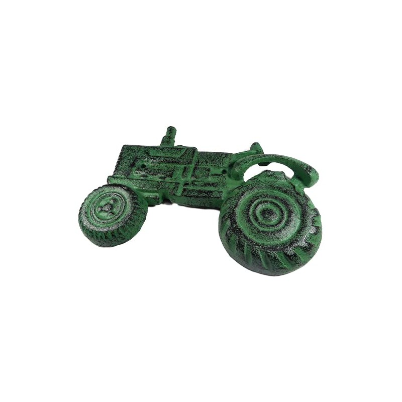 Gusseisen Bottle Opener Tractor Green 14 x 20 cm Wall