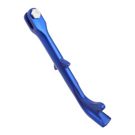 BUGUUYO Aluminum Alloy Motorcycle Kickstand Heavy Duty Side Stand for Electric Scooters Stable Support for Uneven Ground Weather Resistant Easy Installation Motorbike Stand Pad