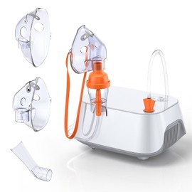 Nebulizer Machine - Nebulizer for Adults and Kids, Nebulizer Machine with Nebulizer Mask, Mouthpiece and Tubing for Home Use