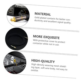 KICHOUSE Optical Audio Cable Male to Male Cord for Game Console Sound Bar Wear-Resistant Plated Connectors Lossless Signal Flexible Design Audio Output