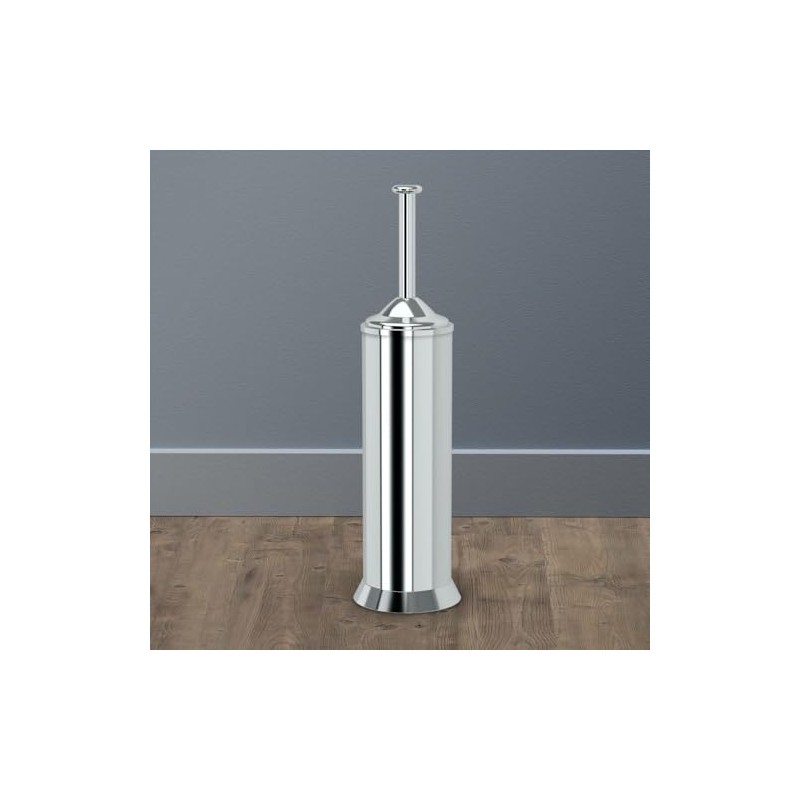 Gatco 1484 Toilet Brush and Canister, Chrome