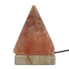 Quality USB Pyramid Salt Lamp - 9 cm (Multi)-QSALT-49