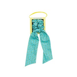 Mr. Wonderful Hair Scrunchie with Bow - Avocado