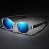 ZHILE Round Polarized Sunglasses, Punk Classic, Unisex, Unisex, UV Protection,