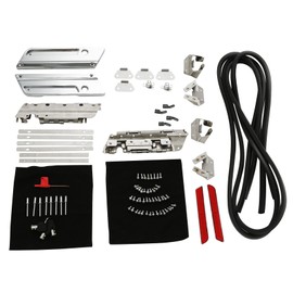 TCMT Hard Saddlebag Hardware Latch Lock Hinges Kit Fits For Harley Touring Road King Street Glide Road Glide Electra Glide Ultra-Classic 1993-2013