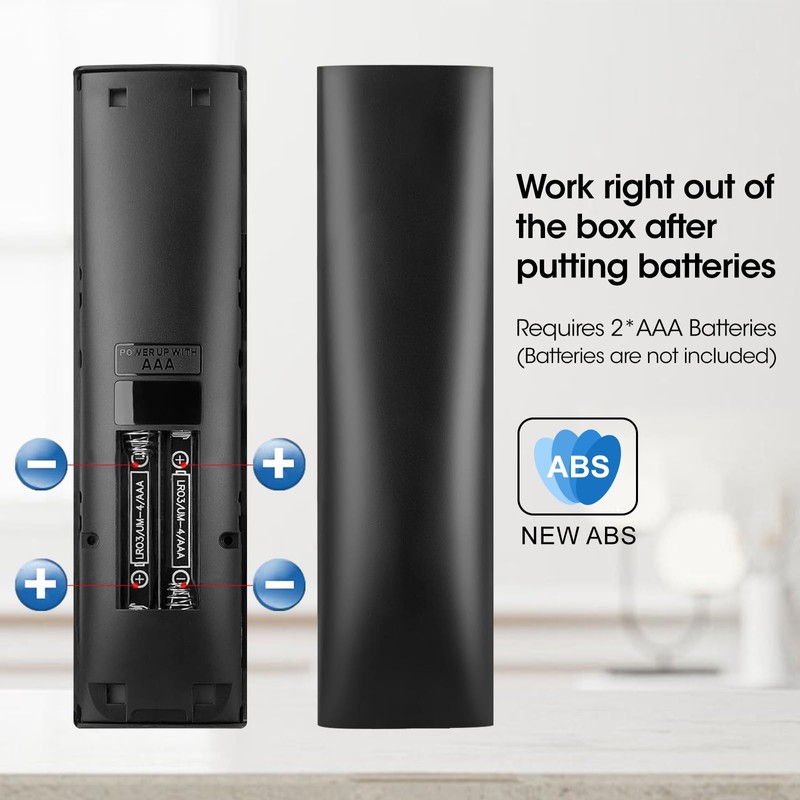 3 Pack Remote Replacement for All VIZIO Smart TV Remote,