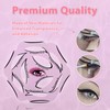 2Pcs Eyeliner Stencils Set 6 in 1 Reusable Templates for