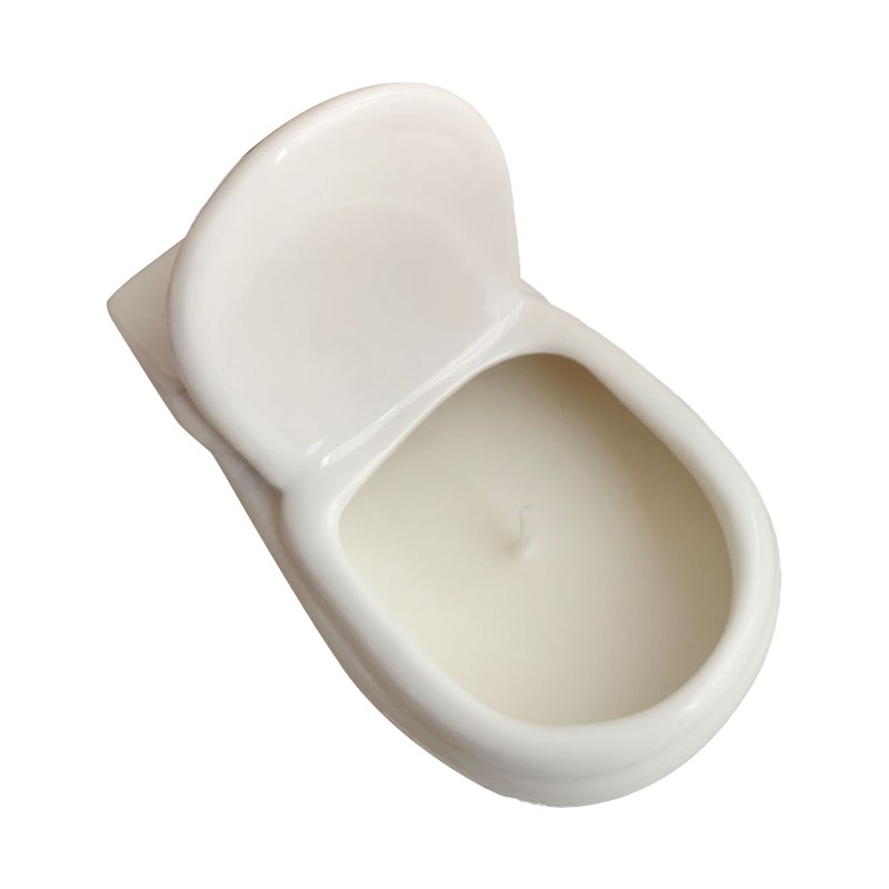 Scented Candle Toilet Style Rich Fragrance Romantic Odor Removal Decorative