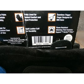 Vulcan  Brand New Vulcan Defender Welding Gloves VA-MIG-XL Extra Large Gloves