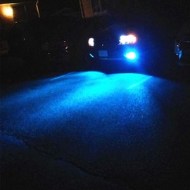 Alla Lighting 5200lm H8 H11 LED Bulbs H16, Fog Lights or Daytime Running Lights(DRL) Replacement Lamps, 8000K Ice Blue Extremely Super Bright 12V AL-R Version