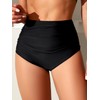 Swimwear High Waisted Swim Bottoms Tummy Control for Women Teens