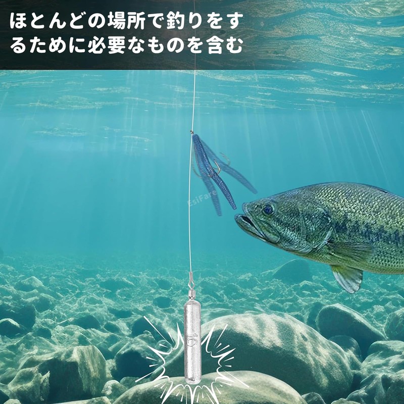 EsiFare 10g/pcs Free Rig Sinker 10pcs Downshot Sinker Lead Hook