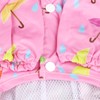 Pet Reflective Raincoat Legs Covered Cute Waterproof Skin Friendly Dog