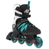 K2 Kinetic 80 Women's Inline Skates - Black/Turquoise, 11.0