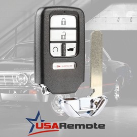 fits 2016 2017 2018 Honda Civic CR-V Pilot Smart Key Fob Keyless Entry Remote (KR5V2X)