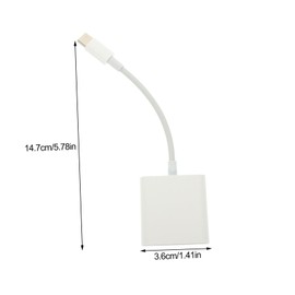 LABRIMP USB Card Reader Type C OTG Adapter Converter for Memory Cards Durable Design High Speed Data Transfer Compatible with Multiple Devices