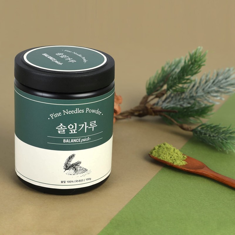 BALANCE PICK Natural Pine Needle Tea Powder - Product of