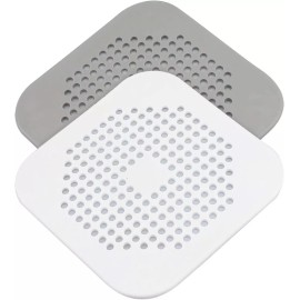 SKY 2 PCS Silicone Floor Drain Plug Cover Kitchen Bath Tub Sink Rubber Water Stopper