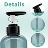 3Pcs Shampoo and Conditioner Dispenser, Shampoo Bottles, Refillable Shampoo and
