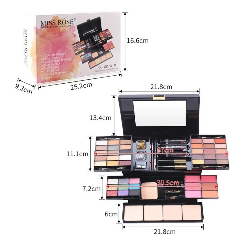. Paleta De Maquillaje De Sombras De Ojos, Juego De