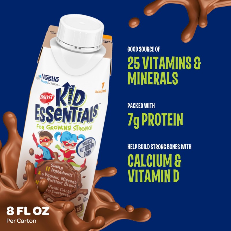 BOOST KID ESSENTIALS 1.0, Chocolate Craze 24 x 8 fl