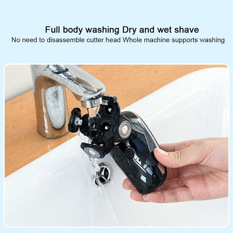 Electric Shaver Multifunctional USB Rechargeable Hair Beard Trimmer for Men