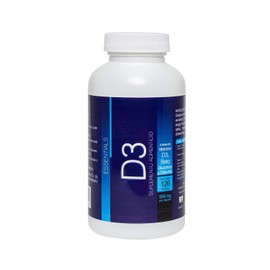 NLS ESSENTIALS | VITAMINA D3 400UI | Fórmula Enriquecida con Beta Glucanos | 120 Cápsulas vegetales de 550mg | Salud y bienestar con Suplementos Essentials