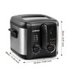 CUSIMAX Electric Deep Fryer for Home Use, 2.5 Liter 1500W