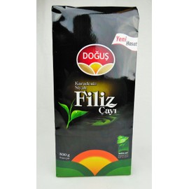 Dogus Exclusive Turkish Black Tea Series (Karadeniz Black Filiz Tea 16.9 Oz / 500 Gr , Single Pack )