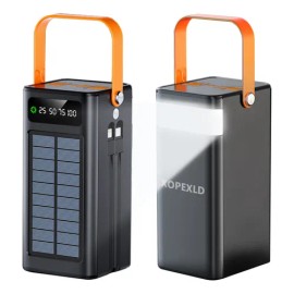 Linterna Exterior Del Banco De Energía Solar 70000 Mah