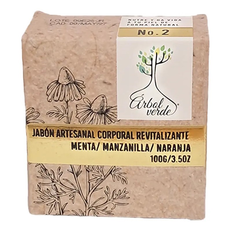 3 Pack Jabón Artesanal Corporal Cuidado Natural Vegano 100 G