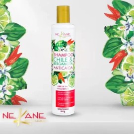 Shampoo Nekane De Chile Y Bergamota Anti Caida Cabello 300 G