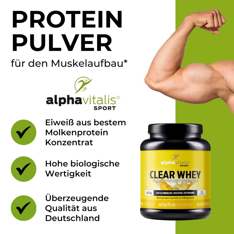 Clear Whey Isolate Powder Ice Tea Lemon - 600 g