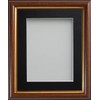 Frame Company Eldridge Mahogany Photo Frame with Black Mount, 12x10