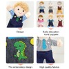 6Pcs Hand Puppet Set 11.8 Inch Soft Plush Family Members