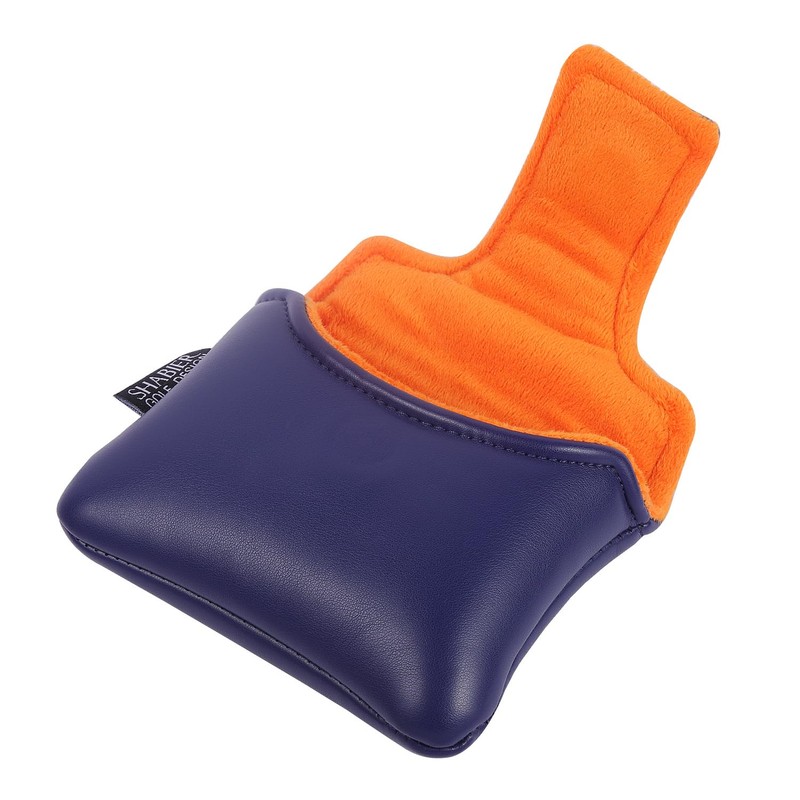 SHABIER Dark Blue Golf Large Mallet Headcover with NO.97 Design