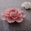 ALYCASO 6 PCS/Set Ceramic Flower Wall Décor Artificial 3D Flower