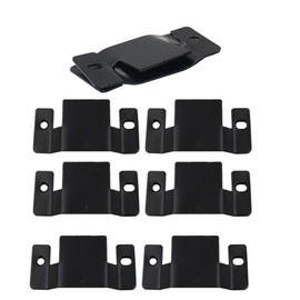 Lokatall Flush Mount Bracket, 8Pcs Interlocking Furniture Connector Sofa Connector Picture Hanger Heavy Duty Connect Clip Bracket for Headboard Sofa Dressing Mirror Wall Mount Picture Frame (96x43mm)