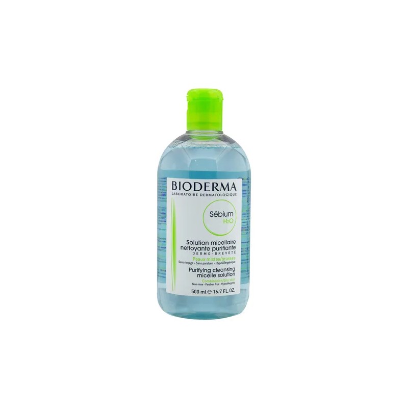 S-Sébium H2o Bioderma Agua Micelar Desmaquillante 500ml