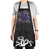 JNIAP Octopus Cooking Apron Octopus Lover Gifts Octopus Kitchen Accessories
