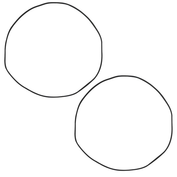 2Pcs Turntable Belt Fits for Audio-Technica Automatic Stereo Record Player